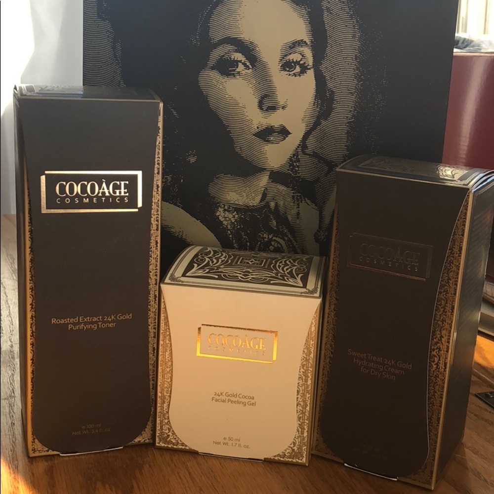 Cocoage cosmetics skin care bundle